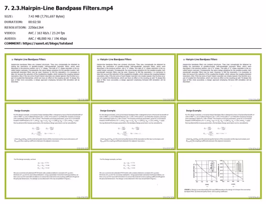 Design of 24GHz BP Microstrip Filter in AWR Software