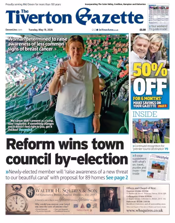 The Tiverton Gazette - 19 May 2026
