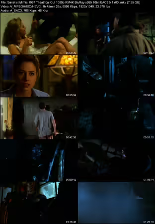 Mimic 1997 Theatrical Cut 1080p RM4K BluRay x265 10bit EAC3 5.1 r00t
