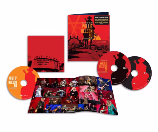 Willie Nelson - Long Story Short Willie Nelson 90 - Live At The Hollywood Bowl (2023) Blu-ray