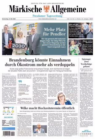 Markische Allgemeine - 21 Mai 2026