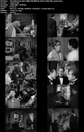 The Little Foxes 1941 1080p TOD WEB-DL AAC2.0 x264-HUS