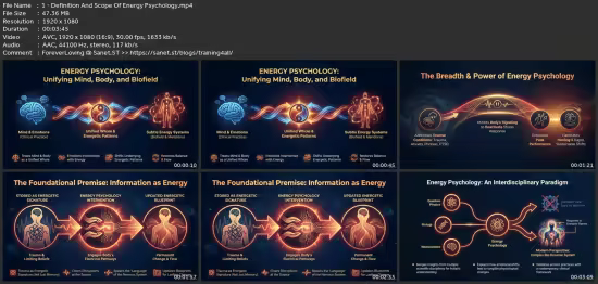 Energy Psychology And Energy Healing Essential Training