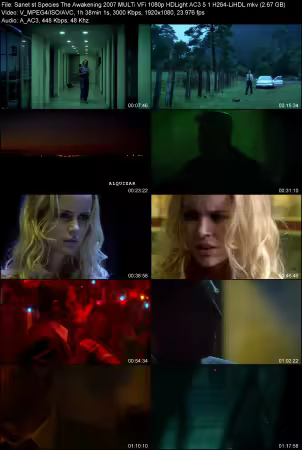 Species The Awakening 2007 MULTi VFi 1080p HDLight AC3 5.1 H264-LiHDL