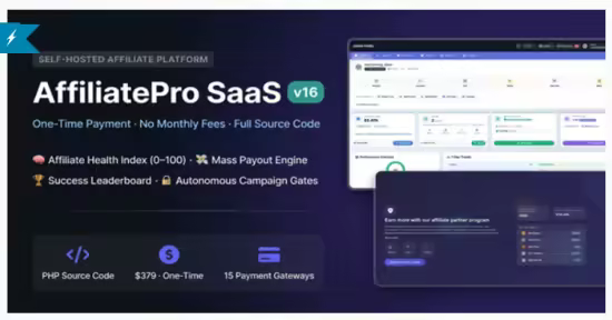Codecanyon - AffiliatePro SaaS v16 - AI-Powered Multi-Vendor &amp; MLM System 25393355 - NULLED