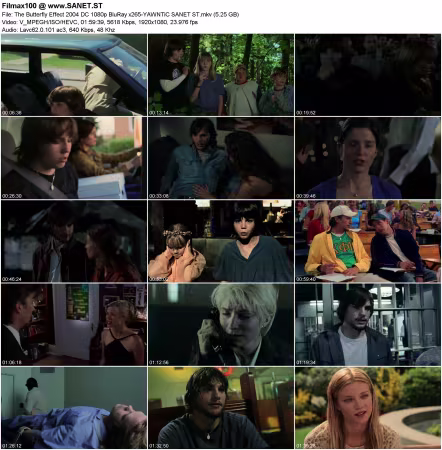 The Butterfly Effect 2004 DC 1080p BluRay x265-YAWNTiC