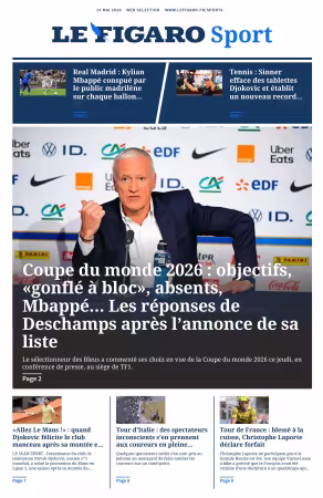 Le Figaro Sport - 15 mai 2026