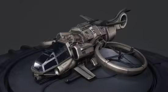 FAB - Sci-fi Gunship (4.27 and 5.0 – 5.7)