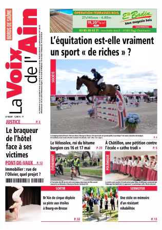 La Voix de l’Ain Bords de Saone - 15 mai 2026