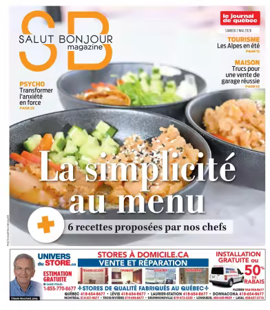Le Journal de Quebec Salut Bonjour Magazine - 2 mai 2026