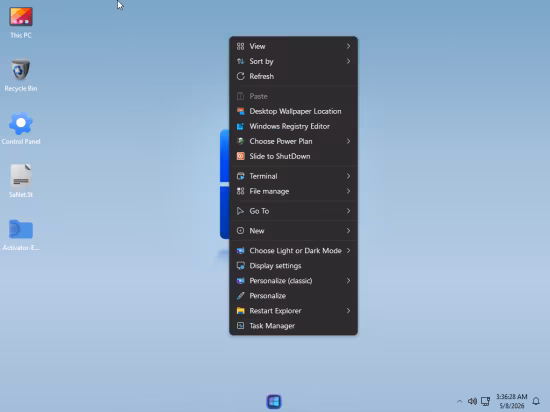 Windows 11 Pro 26H1 Preview Build 26800.1896 GridOS 11 Edition