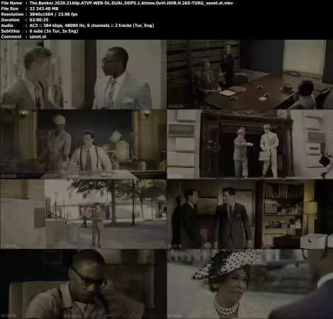The Banker 2020 2160p ATVP WEB-DL DUAL DDP5.1 Atmos DoVi HDR H265-TURG