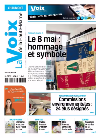 La Voix de la HauteMarne edition Chaumont - 8 mai 2026
