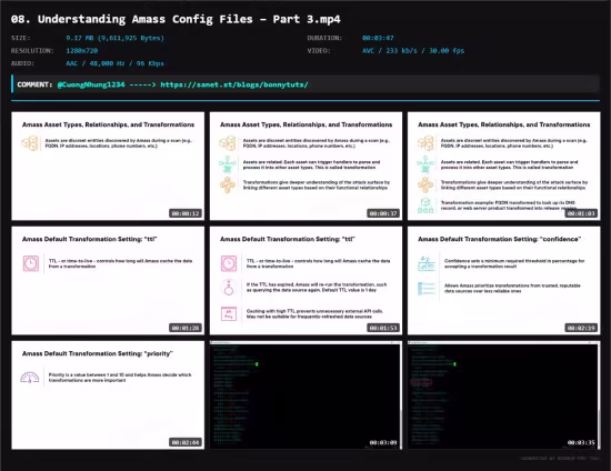 Open Source Intelligence (OSINT) with Amass