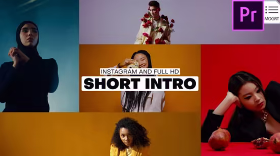 EE - Dynamic Fashion Intro with Bold Kinetic Typography and Split Screen Layouts - KHKUNHN