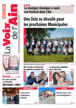 La Voix de l’Ain Bords de Saone - 29 mai 2026