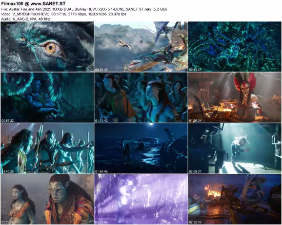Avatar Fire and Ash 2025 1080p DUAL BluRay HEVC x265 5 1-BONE