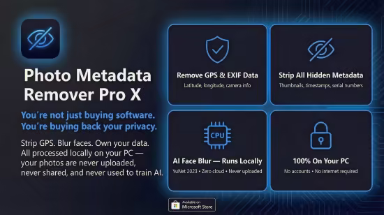Photo Metadata Remover Pro X 2.0.0