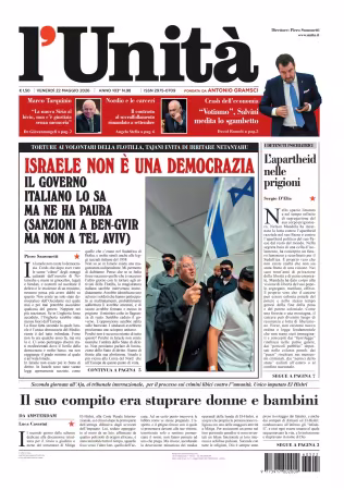 L'Unita - 22 maggio 2026