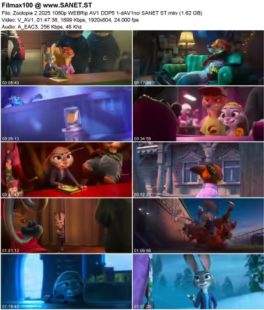 Zootopia 2 2025 1080p WEBRip AV1 DDP5.1-dAV1nci