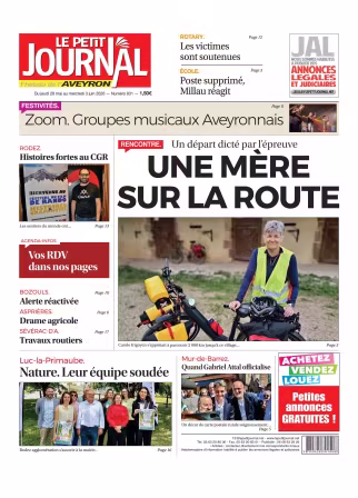 Le Petit Journal L'hebdo local de l'Aveyron - 28 mai 2026