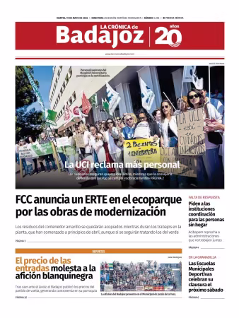La Cronica de Badajoz BE - 19 mayo 2026