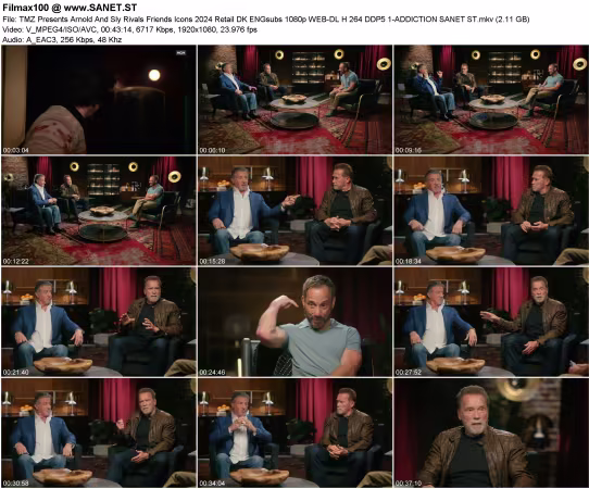 TMZ Presents Arnold And Sly Rivals Friends Icons 2024 Retail DK ENGsubs 1080p WEB-DL H264 DDP5.1-ADDICTION