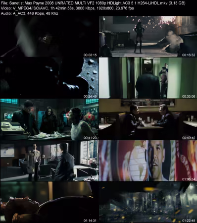 Max Payne 2008 UNRATED MULTi VF2 1080p HDLight AC3 5.1 H264-LiHDL
