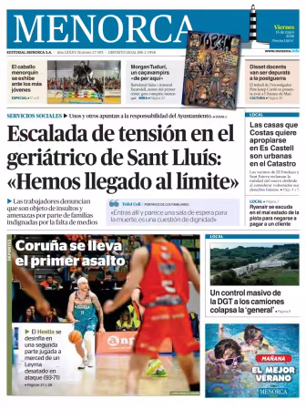 Menorca Diario Insular - 15 mayo 2026