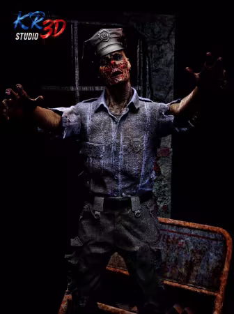 KR3D Studio – RPD Zombie (Deluxe) – Resident Evil Requiem – 3D Print Model