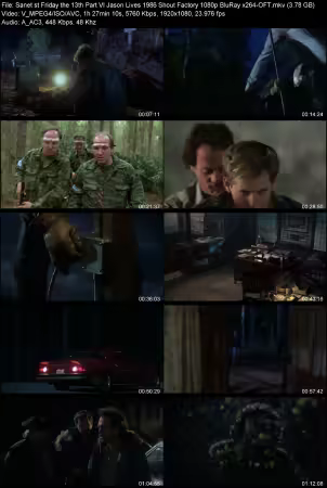 Friday the 13th Part VI Jason Lives 1986 Shout Factory 1080p BluRay x264-OFT