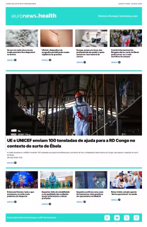 Euronews Health (Portuguese) - 28 maio 2026