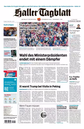 Haller Tagblatt - 15 Mai 2026