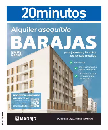 20 Minutos Madrid - 28 mayo 2026