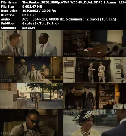 The Banker 2020 1080p ATVP WEB-DL DUAL DDP5.1 Atmos H264-TURG