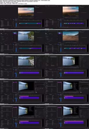 Advanced Transitions &amp; Professional Video Effects in Adobe Premiere Pro