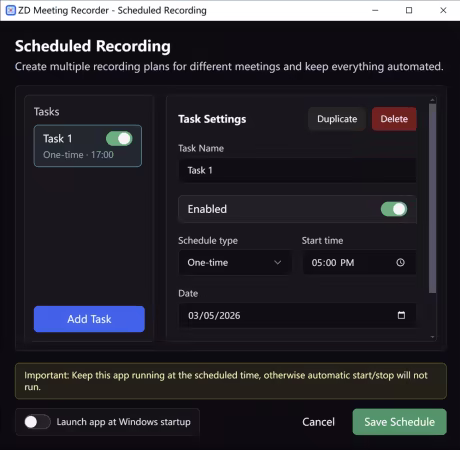 ZDSoft Meeting Recorder 1.0.1 (x64)