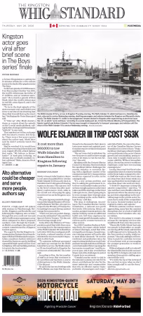 Kingston WhigStandard - 28 May 2026