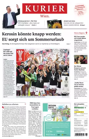 Kurier (Samstag) - 2 Mai 2026