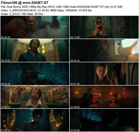 Dust Bunny 2025 1080p Blu-Ray HEVC x265 10Bit Subs KINGDOM
