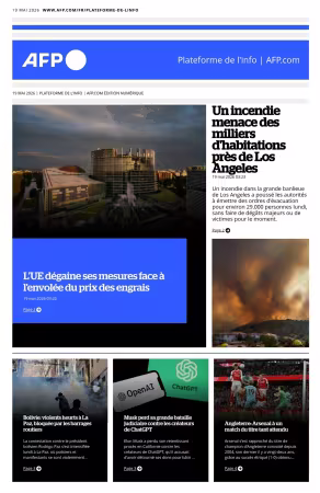 AFP - 19 mai 2026