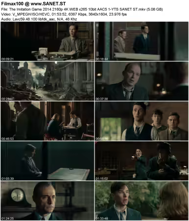 The Imitation Game 2014 2160p 4K WEB x265 10bit AAC5.1-YTS