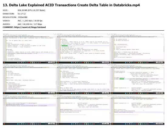Azure Databricks Intermediate | Delta Lake &amp; Optimization