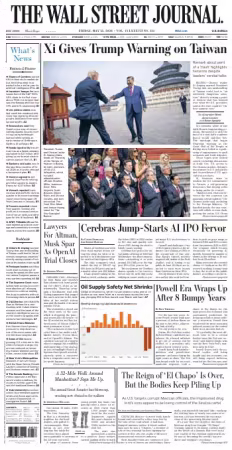 The Wall Street Journal - May 15, 2026