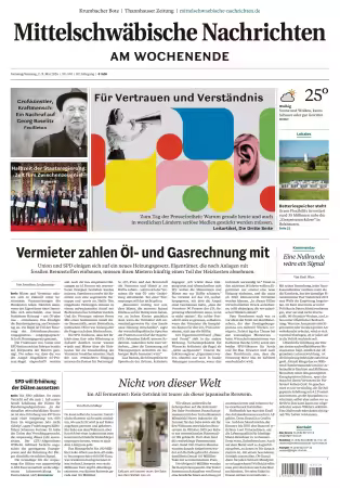 Mittelschwaebische Nachrichten - 2 Mai 2026