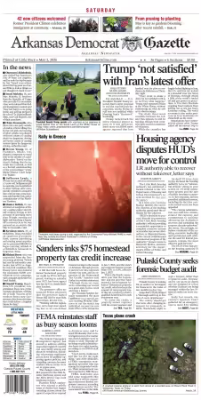 Arkansas DemocratGazette - 2 May 2026