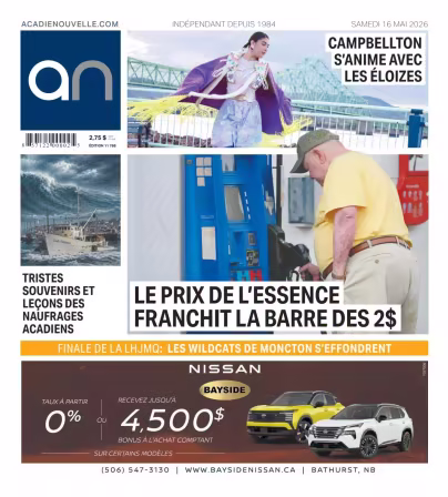 Acadie Nouvelle - 16 mai 2026