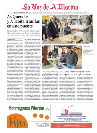 Viveiro local - 2 mayo 2026