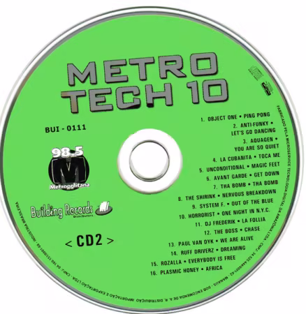 VA - Metro Tech 10 (Compilation) (2 CD) (2002) (FLAC)