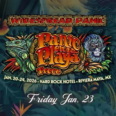 Widespread Panic - 2026-01-23 Panic en la Playa Trece, Riviera Maya, MX (2026)